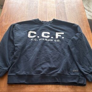 Filson C.C.F. Navy Crewneck Sweater